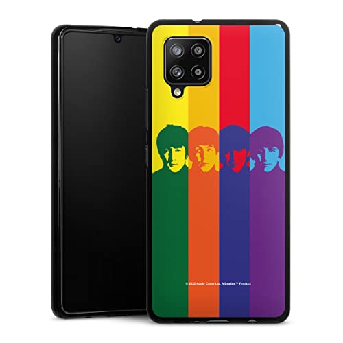 DeinDesign Coque en Silicone Compatible avec Samsung Galaxy A42 5G Étui Silicone Coque Souple Arc-en-Ciel The Beatles Bande - Les Beatles, Paul McCartney, John Lennon, RIngo Starr, George Harrison DeinDesign Coque en Silicone Compatible avec Samsung Galaxy A42 5G Étui Silicone Coque Souple Arc-en-Ciel The Beatles Bande