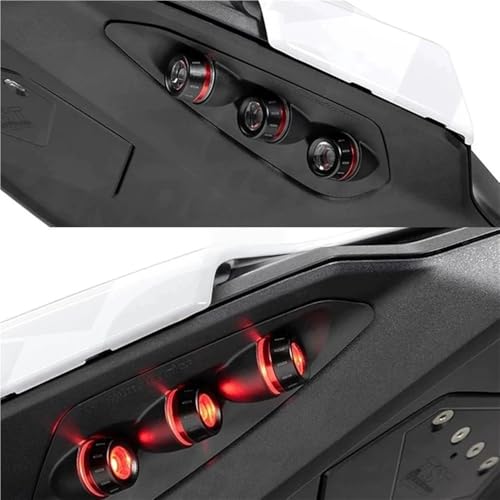 Luz trasera integrada para S1000RR ideal para rutas nocturnas y días de circuito 4