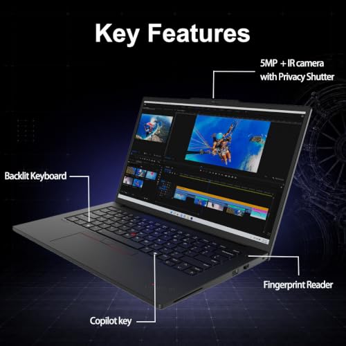 Image of Lenovo ThinkPad P14s Gen 5, 14.5 inch FHD+, Ultra 5 125H, 32GB DDR5, 1TB SSD