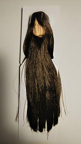 オビツボディ 27cmボディ用植毛ヘッド01 ナチュラル ダークブラウン