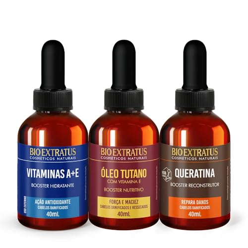Kit Bio Extratus Boosters Hidratante, Nutritivo e Reconstrutor