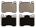 Wagner ThermoQuiet MX1121 Semi-Metallic Disc Pad Set, Front
