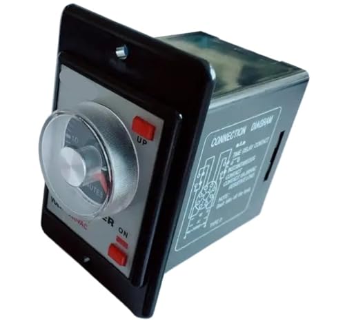 Relais temporisé AH2-Y DC12V 10S à 8 broches pour contrôle d'automatisation