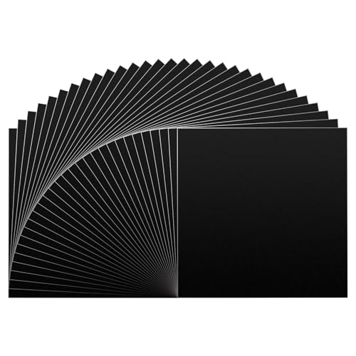 Vinyle adhésif permanent noir mat 30,5 cm à échenillage facile