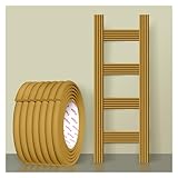 Einfach Zu Befestigen Und Zu Entfernen: Lässt sich einfach mit den mitgelieferten starken Klebebändern befestigen, es ist kein Werkzeug erforderlich. Ziehen Sie den Wandkantenschutz einfach und ohne Schwierigkeiten vorsichtig nach unten.