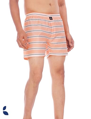 Image of Cotton Boxer Shorts for Men, Breathable, Comfortable & Lightweight (Pack of 2)