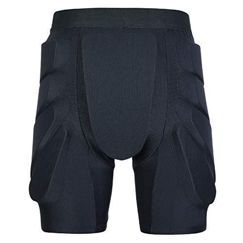image for beroy Padded Shorts Protective Hip-Butt-Tailbone - 3D Protection for S