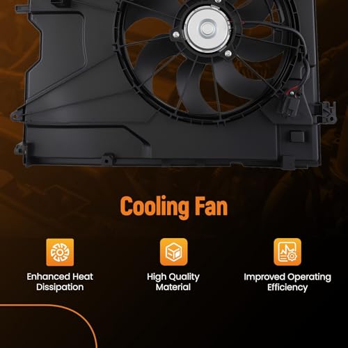 Image of maXpeedingrods Engine Cooling Fan Assembly for Mazda CX-50 2023-2024 2.5L Naturally Aspirated, PX8E15025