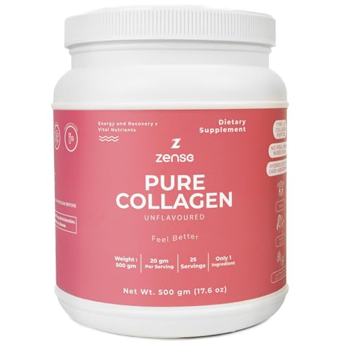 Hydrolyzed Collagen Powder for Women & Men, Organic Collagen Peptides Powder, Type I & III Bovine Collagen – High Protein, Pure Collagen Content, Additive-Free - Colágeno Hidrolizado for Women (500 g)