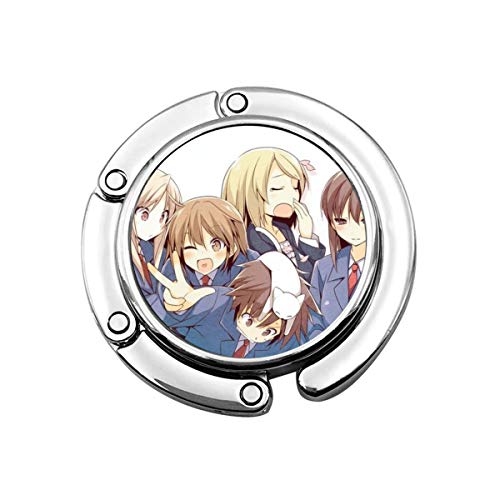 Preisvergleich Produktbild Shiina Mashiro Faltbare Handtaschenhaken, 2er-Set Aufhänger klappbarer Tischaufhänger Halter Damen Taschenaufbewahrung