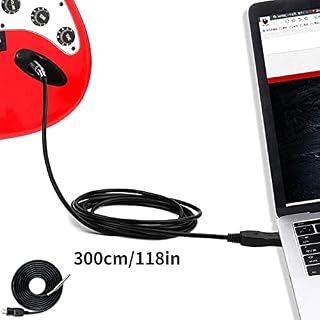 3 Mètres Câble Guitare-USB Cable, Adaptateur Jack USB Cable, Real Tone Cable, Guitare Basse vers PC Interface de… - Les Beatles, Paul McCartney, John Lennon, RIngo Starr, George Harrison 3 Mètres Câble Guitare-USB Cable, Adaptateur Jack USB Cable, Real Tone Cable, Guitare Basse vers PC Interface de… – Image 3