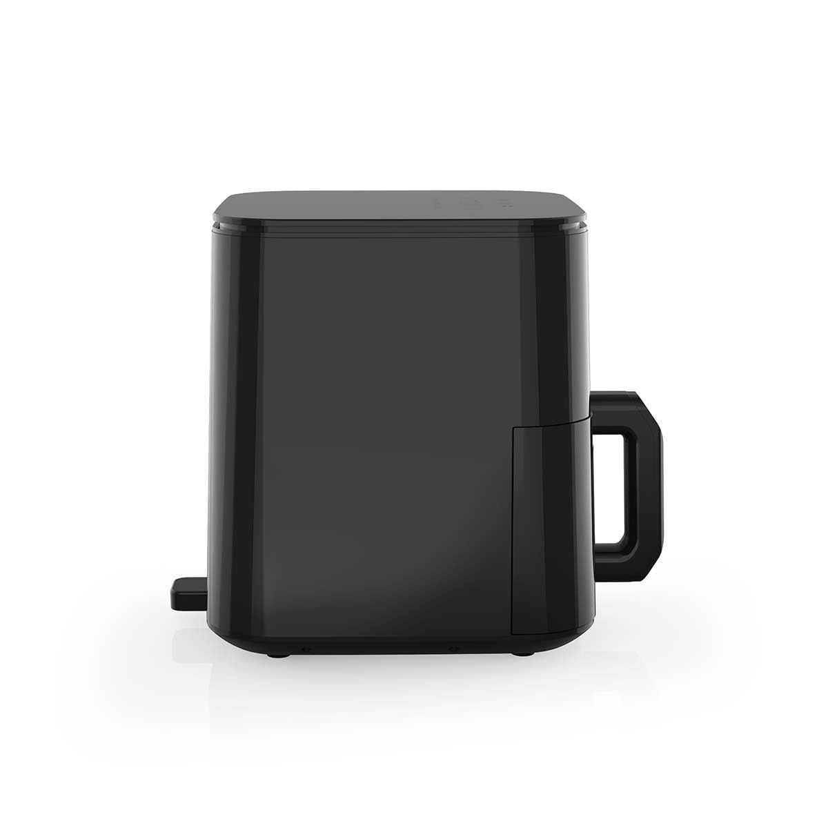 Melissa Friggitrice ad aria calda digitale XL – capacità 5 litri – 8 preset – Timer 60 min – touch screen – rivestimento antiaderente – con finestra – nero