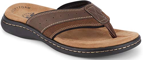 Dockers Men's Laguna Flip Flop, Briar, 11 M US