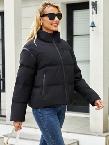 Womens Winter Coats Waterproof Ski Jacket with Hood for Rain Snow Outdoors Windproof Warm Jacket Unisex Coat2