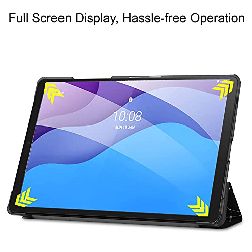 Image of Robustrion Smart Trifold Hard Back Flip Stand Case for Lenovo Tab M10 FHD Plus TB-X606V / TB-X606F / TB-X606X 10.3 inch - Constellation
