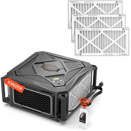 Abestorm Air Filtration System with Built-in Ionizer-3 Pack MERV-11 Filter