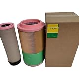 RGWSAWMYJG 2-Piece Kit Primary + Secondary Air Filter Element Replacement for Mann-Filter C24745/1