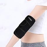 Elbow Brace, Elbow Immobilizer Stabilizer Support Brace, Elbow Arthritis Relief, Tendonitis, Sports Injury Recovery, Elbow Night Time Sleeping Immobilizing (Black, 8.1