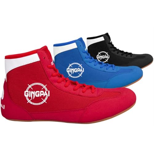 Wrestling Shoes Men Kids Youth Women Boxing Shoes Gym Fitness Sneakers2