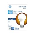 GE LED Light Bulbs, 60 Watt, Soft White, A19 (4 Pack)
