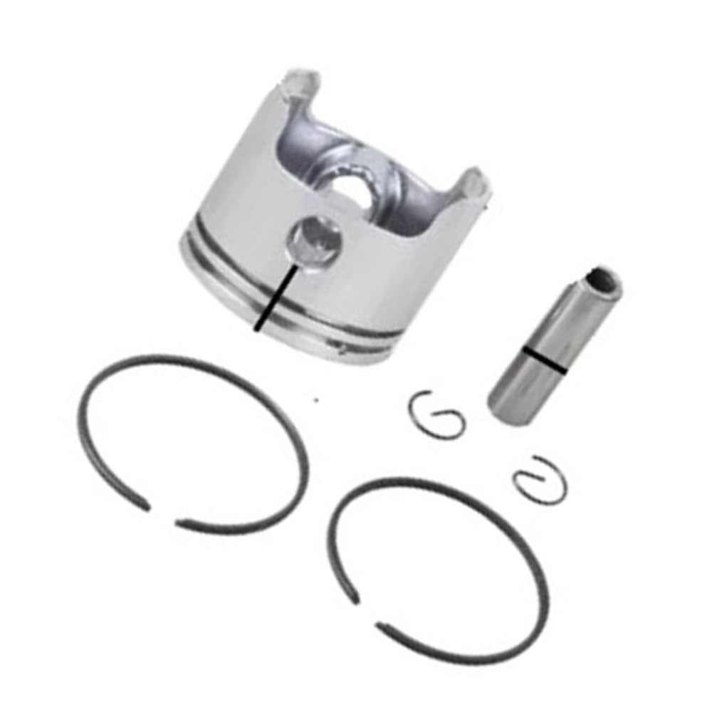Kit pistone da 48 mm con Perno ad Anello Adatto for soffiatore a Zaino con Motore a Benzina EB633RT