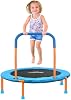 Trampolín para niños pequeños ATIVAFIT de 36 pulgadas con mango de espuma, mini reboteador plegable para interiores y exteriores, para niños de 2 a 6 años 2