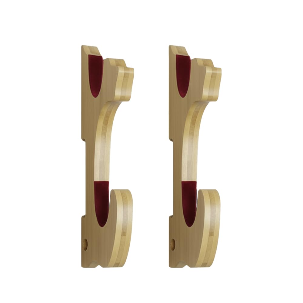 Bdkmms A Samurai Sword Hanger, 2Pcs 1/2/3-Tier Wooden Swords Wall Hanger For Ll Swords, Only Rack