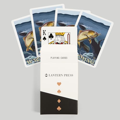 Baraja de póker Lantern Press, 52 cartas 3.5x2.5 in miniatura 6