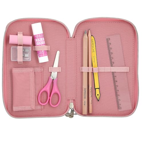 Trousse à crayons triple Miss Melody pour ne plus perdre ses fournitures