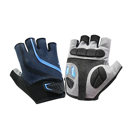 Gogogmee Gloves Half Finger Riding Gloves Breathable Unisex for Dirt Bike Cycling Driving Size XXL