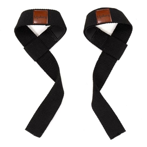 Image of Lifelong Weight Lifting Straps for Gym | Non-Slip Grip Support for Men & Women | Soft Padded Wrist Wraps | Durable Nylon Strap for Deadlifts, Powerlifting, Strength Training | Gym Accessories