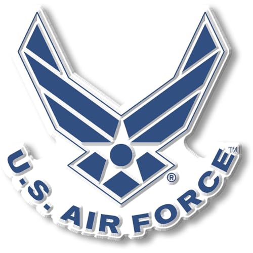 Imán decorativo vintage Alas de la Fuerza Aérea EE. UU.
