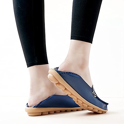 Image of DUOYANGJIASHA Loafers for Women Comfortable Slip-On Business Casual Moccasins - Lightweight & Cushioned Driving Mocs Boat Shoes with Memory Foam Flats for Work Travel