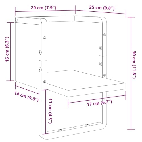 Étagère flottante compacte pour optimiser le rangement des petits espaces - 4