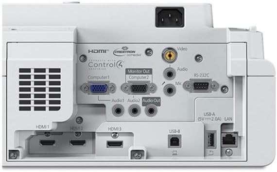 Epson PowerLite 760W Ultra Short Throw 3LCD Projector - 16:10 - Wall Mountable, Tabletop