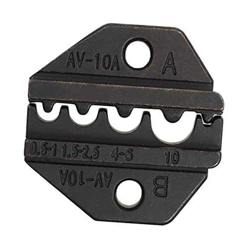 LOVIVER Alicates de crimpado Accesorio de herramienta de crimpado de alambre de reemplazo de mordaza Troqueles intercambiables de acero de alto carbono, SA 10A