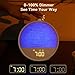 Vivilumens Sunrise Alarm Clock, Gentle Wake-Up Light & Sound Machine, Dual Alarms for Heavy Sleepers Adults, Natural Sounds, RGB Mood Light, Dimmable Bedside Night Lamp Ideal for Bedroom & Gifts