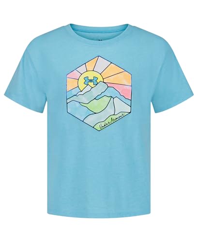 Image of Under Armour Girls' Short Sleeve Performance Graphic Tee, Outdoor Collection