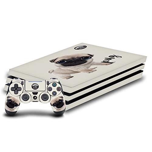 Autocollant Vinyle Carlin compatible PS4 Pro pour Customiser Console Noire
