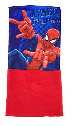 Requeteguay Urban RU Braga Spiderman de Cuello para Niños | Bufanda Marvel Spiderman Tubular de Coralina | Braga de Cuello Spiderman Marvel (Rojo) Cover