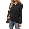 Womens Soft Ribbed Hoodie Sweaters - Minimalist Ch... #3