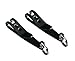 P-7 Kedychain Suspension Clip for Everyday Carry Stainless Steel with Black Diamond Carbon DLC Nano-coating - Heavy Duty Low Profile Car Key Holder and Organizer, Key Chain for Men and Women - 2 Pack