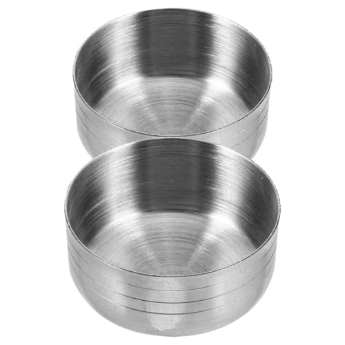 Lurrose Tapa Antisalpicaduras para Coctelera de Acero Inoxidable, 2 Piezas, Compatible Vaso Mezclador de 550 Ml, Accesorio Multifuncional para Bar, Cocina y Preparación de Bebidas