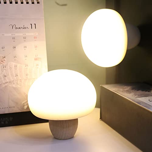 Lámpara de Mesa de Noche Silicona Setas Luz Cálida miniatura 6