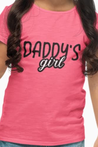 Set of 2 Matching Father's Day T-shirts; Daddy Daughter Shirts; Dad Daddy's Girl; Father's Day Gift4