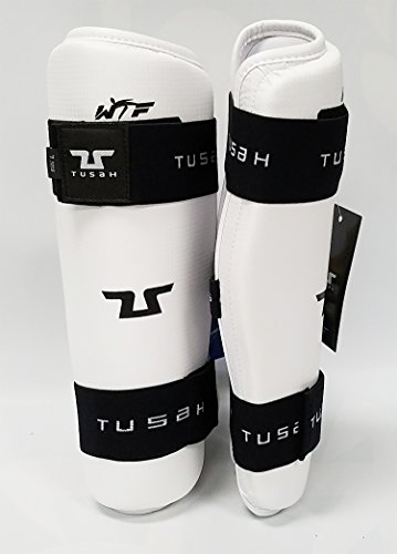 Tusah Taekwondo TKD Shin Guard Leg Protector WTF Approved (Small)