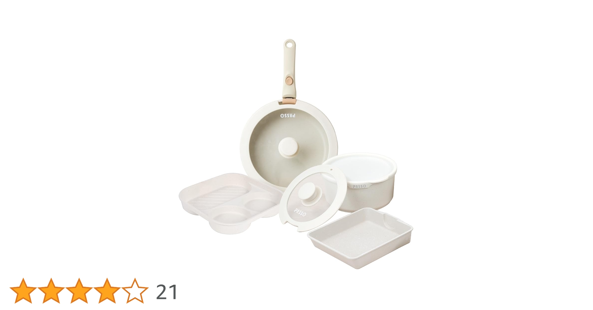 Amazon.co.jp: サインキングダム フライパン セット 8点 IH対応 ガス火