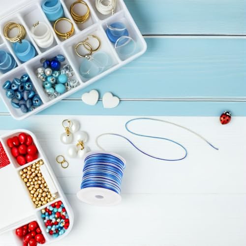 Cuerda para hacer pulseras de macramé y crear joyería artesanal multicolor 7