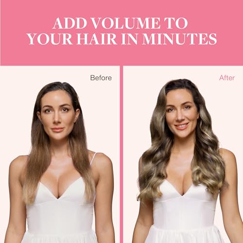 Image of GOO GOO Clip in Hair Extensions Real Human Hair Balayage Remy Extensions