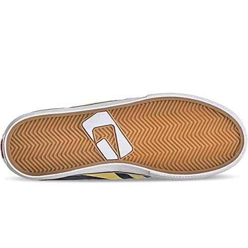 Image of Globe mens Encore-2 Skate Shoe, Navy /Pale Yellow, 10.5 US
